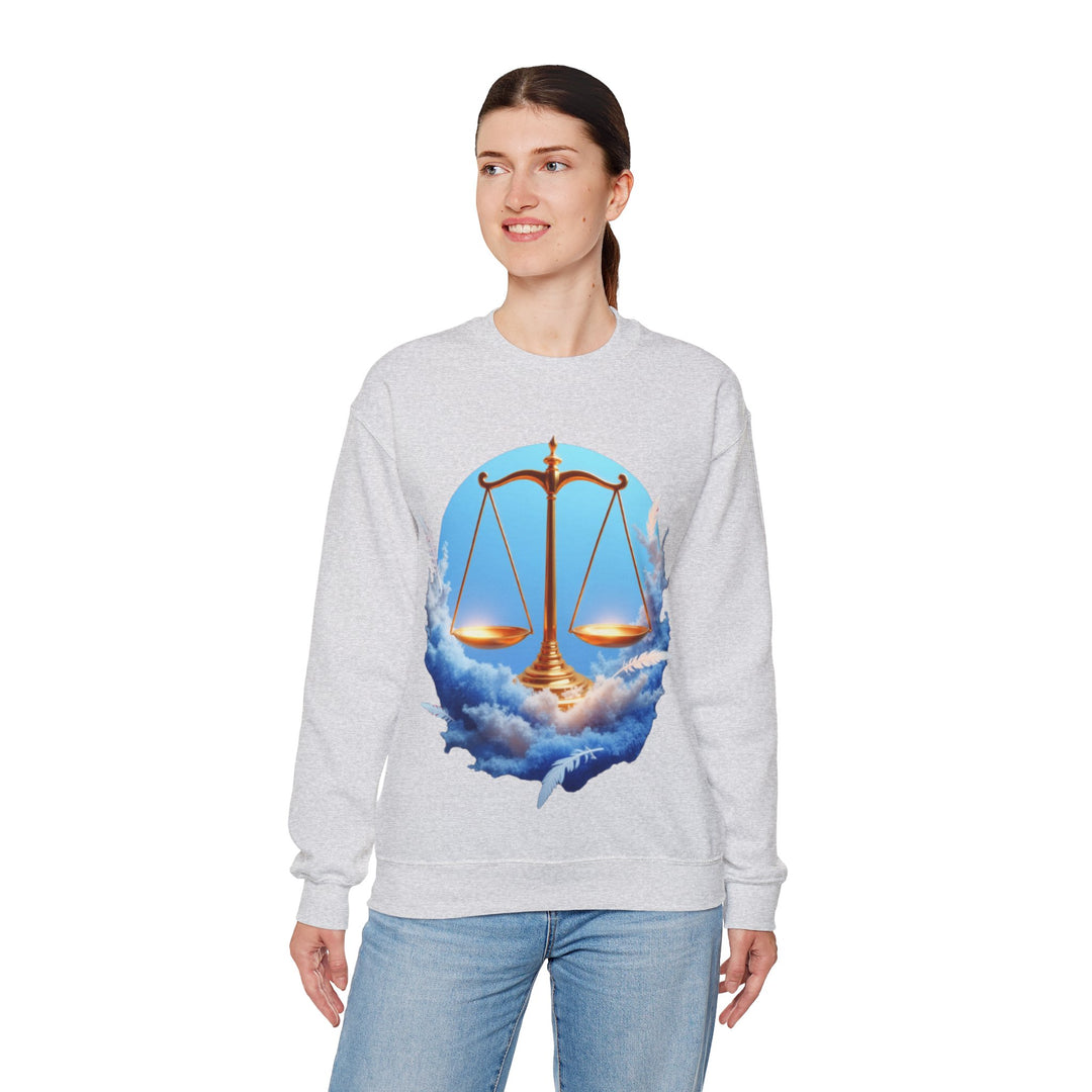 Waage Sternzeichen – Glatter Redner &amp; Gesellschaftsschmetterling Sweatshirt 