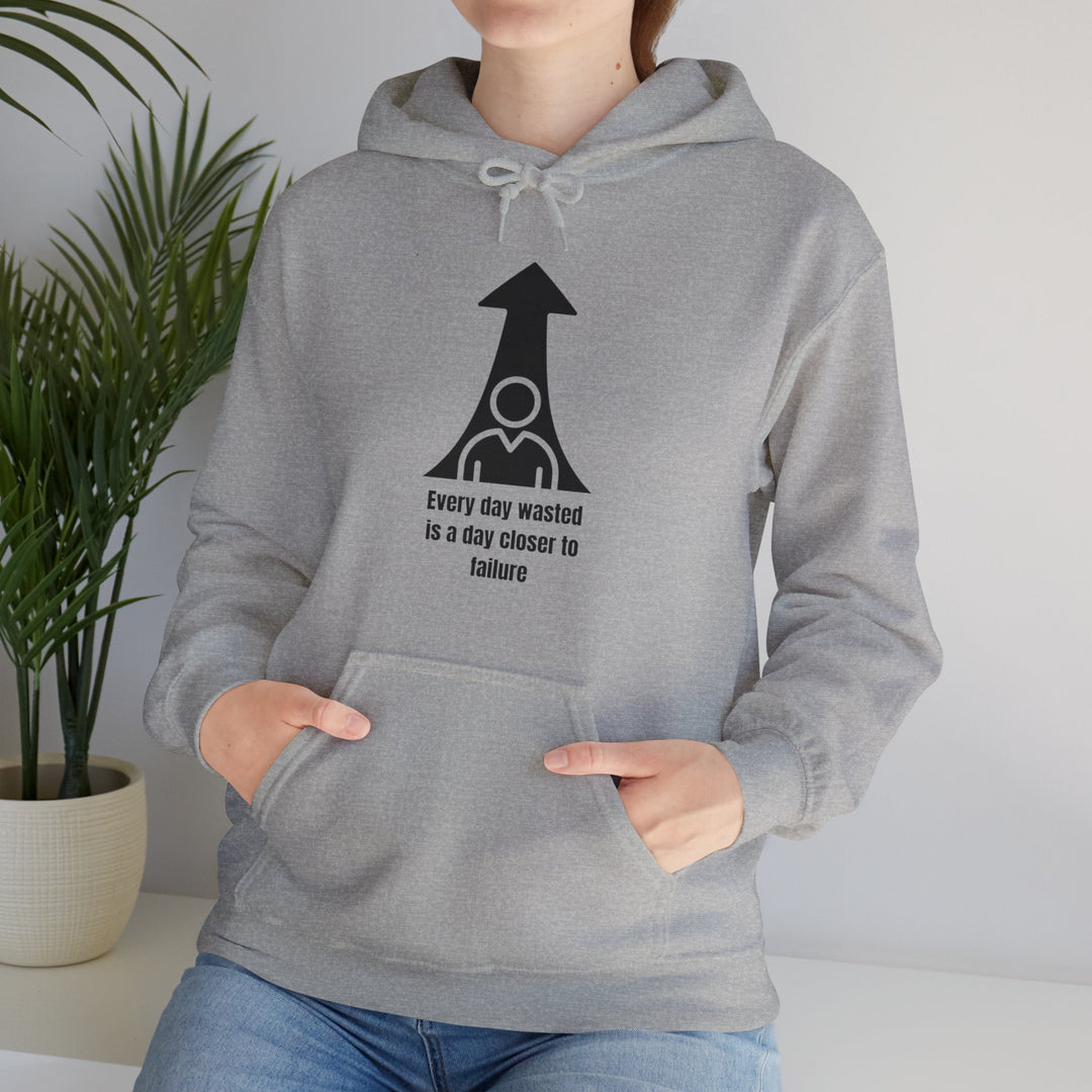 Every Day Wasted Hoodie – Progress Over Procrastination