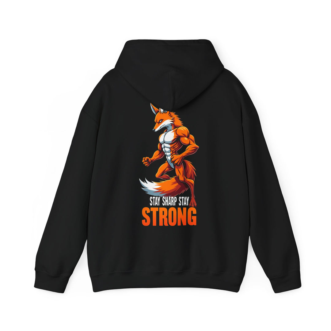 Bleib scharf, bleib stark – Fox Instinct Hoodie