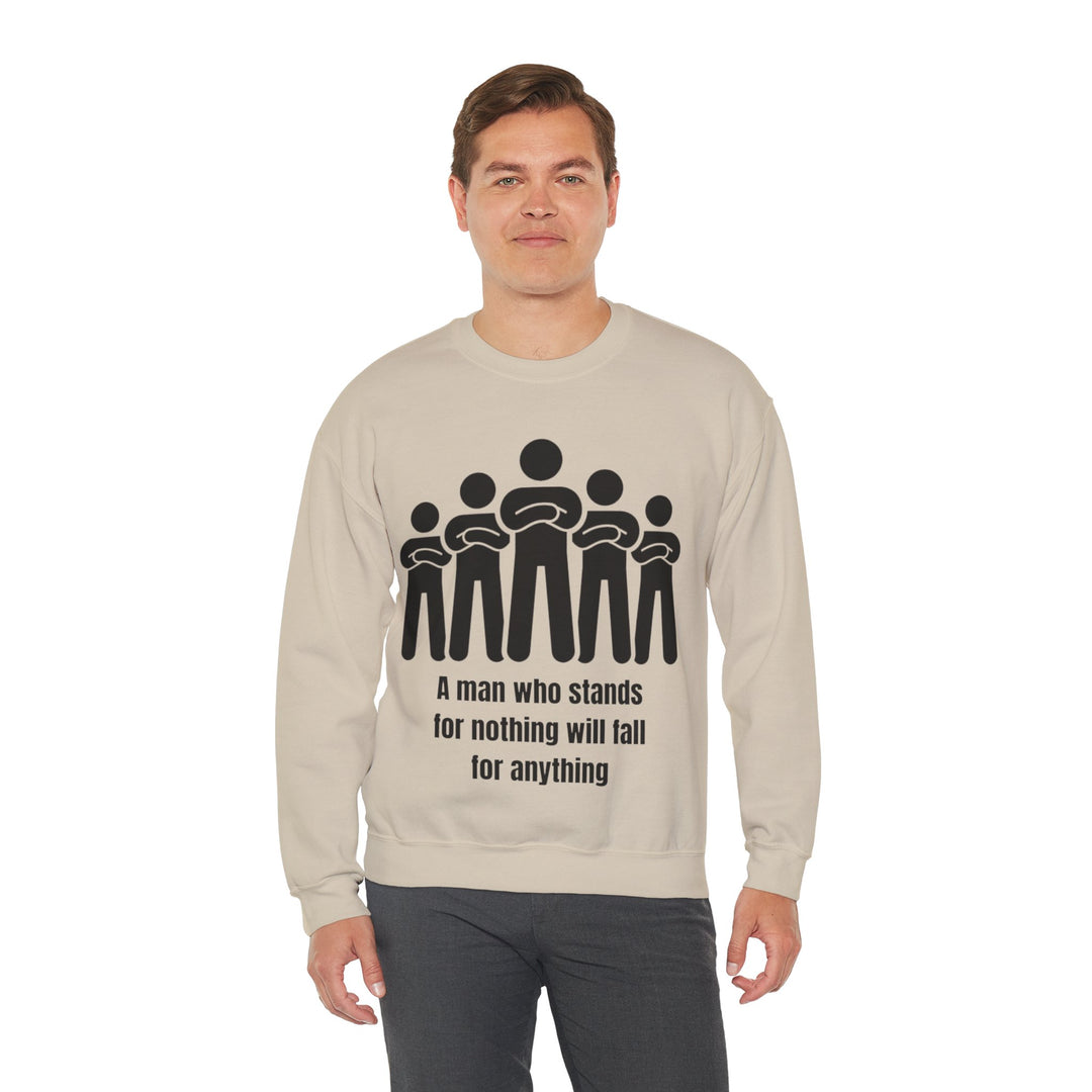 Sweatshirt Stand Tall, Stay Strong – Onwrikbare principes