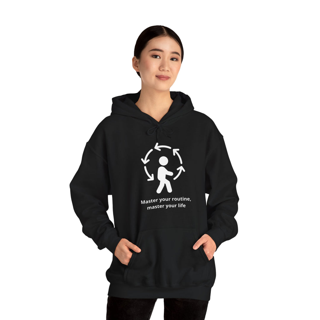 Beheers je routine, beheers je leven Hoodie – Beheers je dag