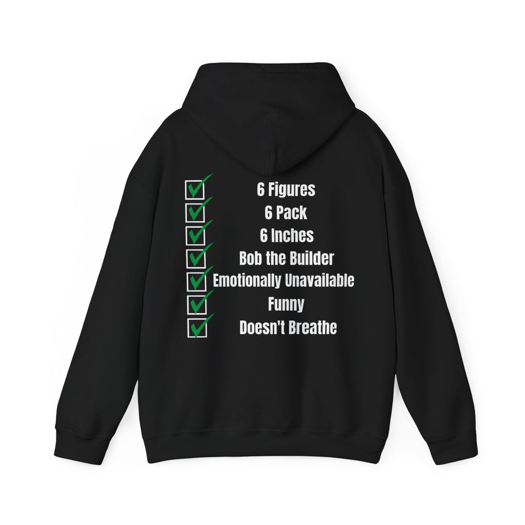 Niet veel vragen – Statement Hoodie