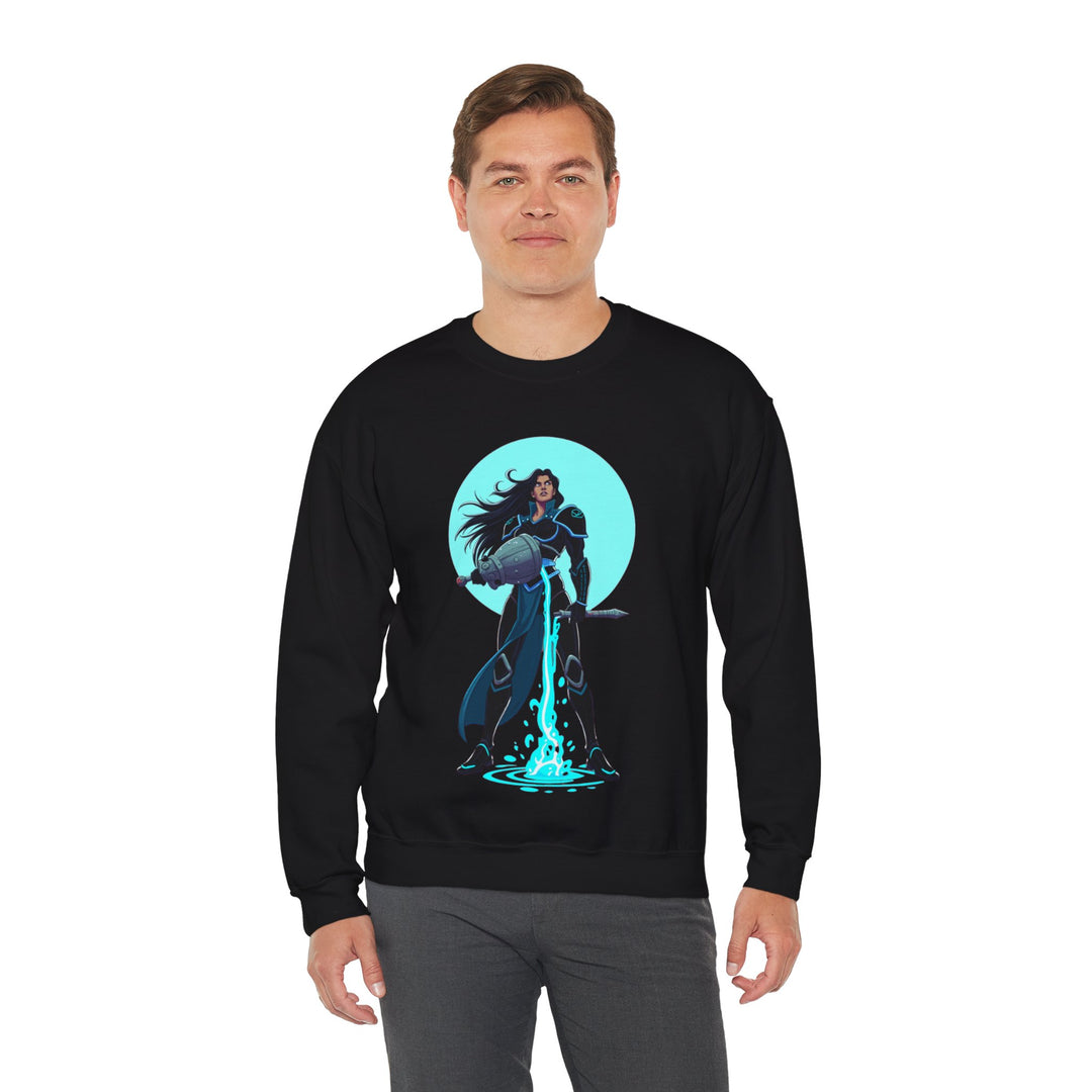 Aquarius Zodiac – Free Thinker & Visionary Spirit Sweatshirt