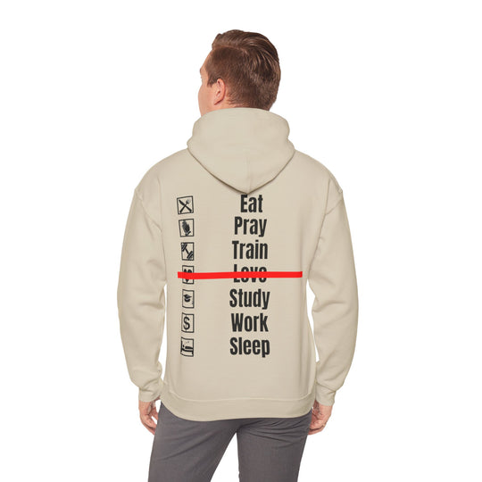 Beheers je routine, beheers je leven Hoodie – Beheers je dag