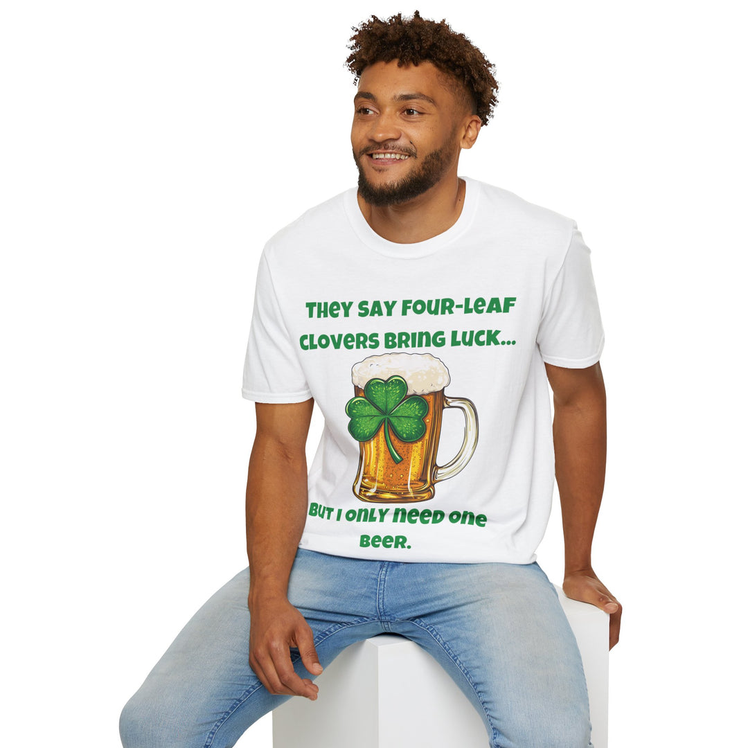 Lucky Beer T-Shirt – St. Patrick’s Day Fun & Festivity