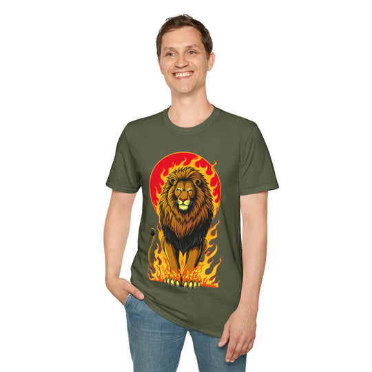 Leo Zodiac – Geboren om te Leiden T-shirt