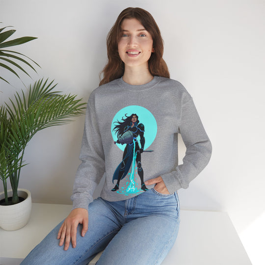 Aquarius Zodiac – Free Thinker & Visionary Spirit Sweatshirt