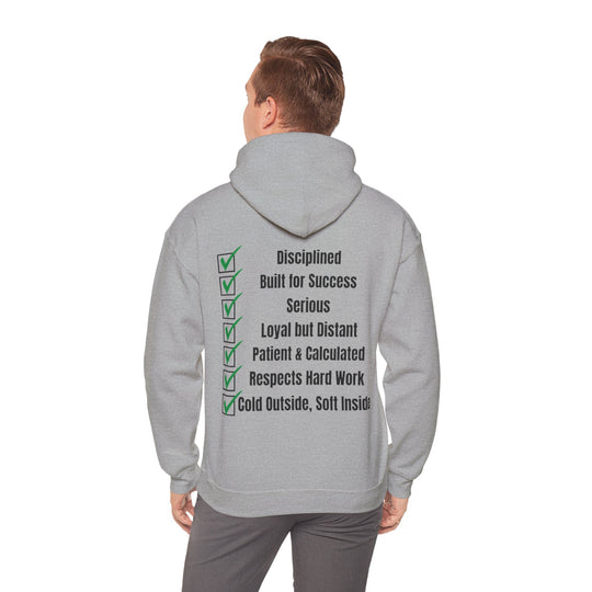 Capricorn Zodiac Hoodie – Ambitious, Determined & Resilient