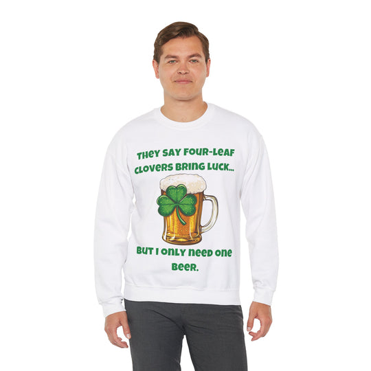 Lucky Beer Sweatshirt – St. Patrick's Day Spaß &amp; Festlichkeit