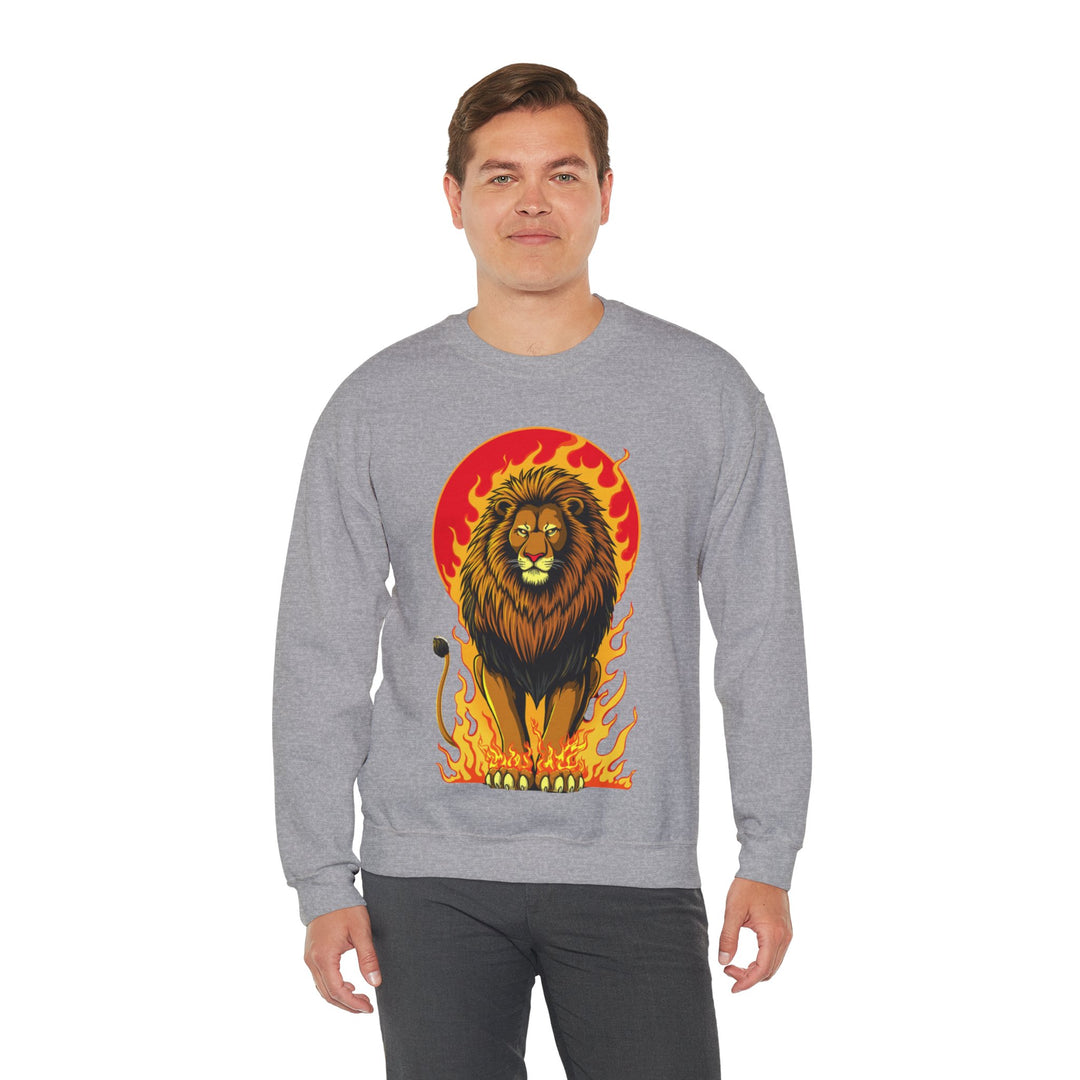 Leo Zodiac – Onverschrokken &amp; Vurig Sweatshirt 