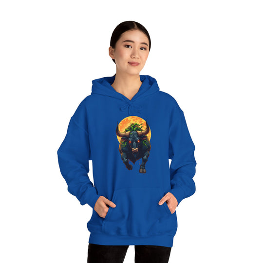 Stier Zodiac – Geaard, Sterk en Onwrikbaar Hoodie