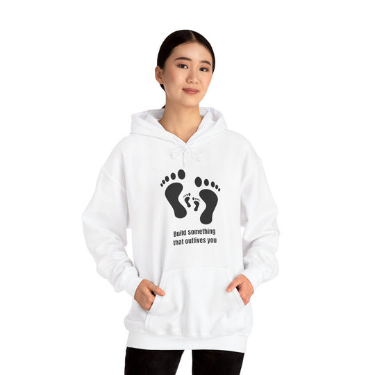 Bouw iets dat jou overleeft Hoodie – Laat een erfenis achter