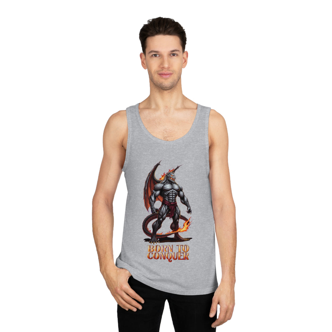 Born to Conquer – Dragon Power Tank Top