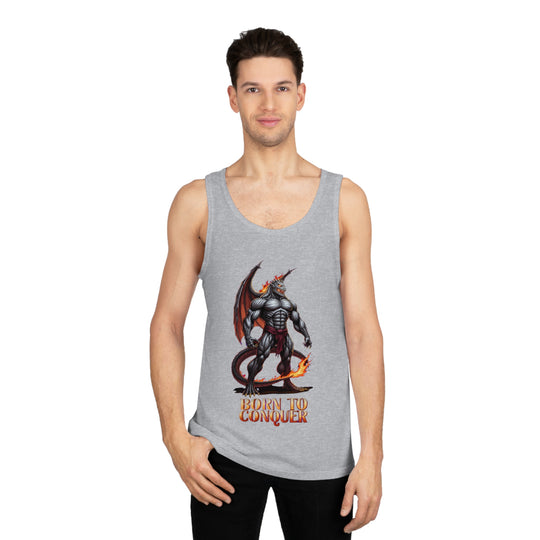 Born to Conquer – Drachenkraft Tank Top