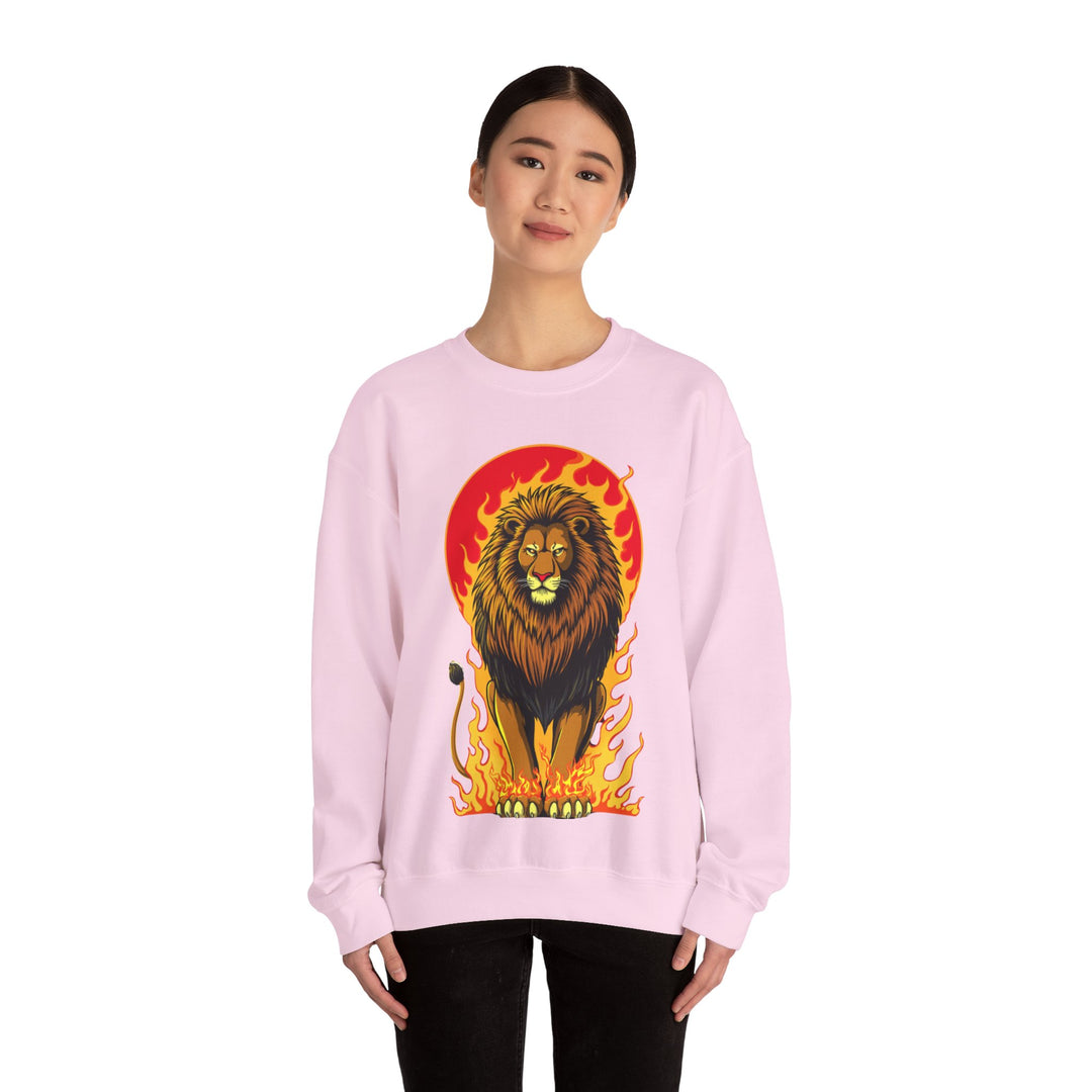 Leo Zodiac – Furchtloses und feuriges Sweatshirt