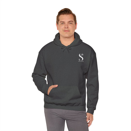 Stop nooit met malen - Shark Power Hoodie